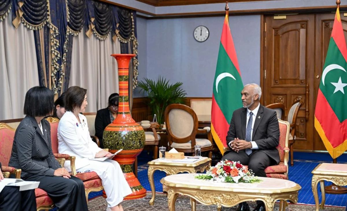 Maldives and Japan discuss strengthening ties during special envoy’s visit