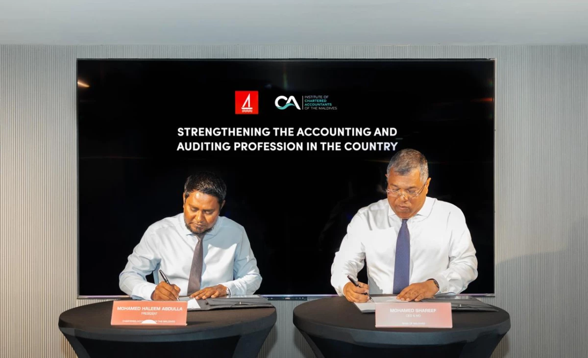 BML and CA Maldives partner to enhance accounting and finance profession