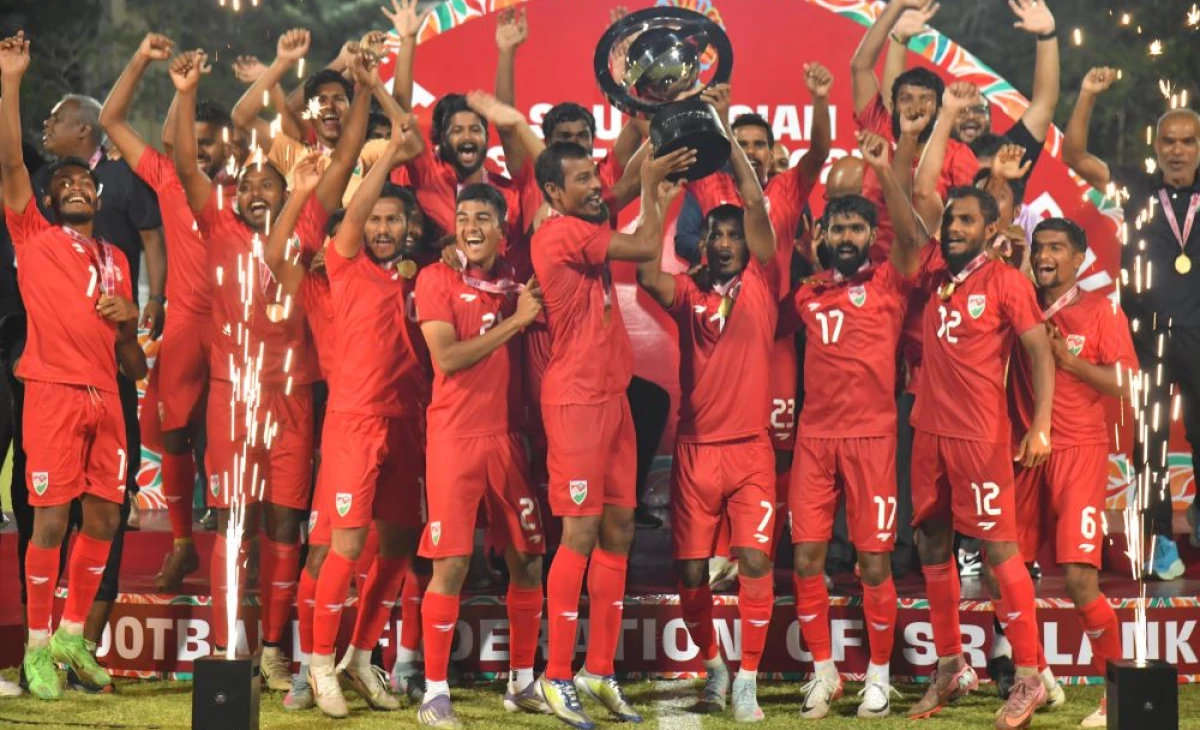 Maldives secures South Asian Super Cup victory; President lauds National Team