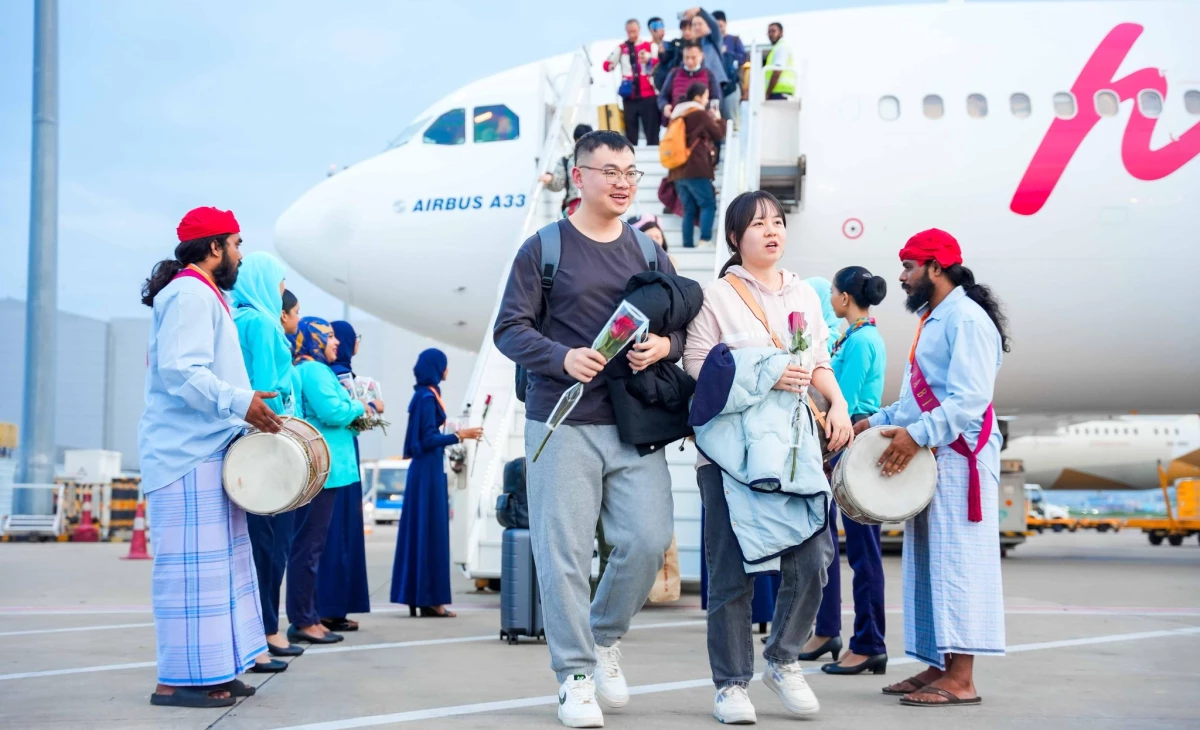 China leads tourist arrivals as Maldives surpasses 1.6 Million visitors
