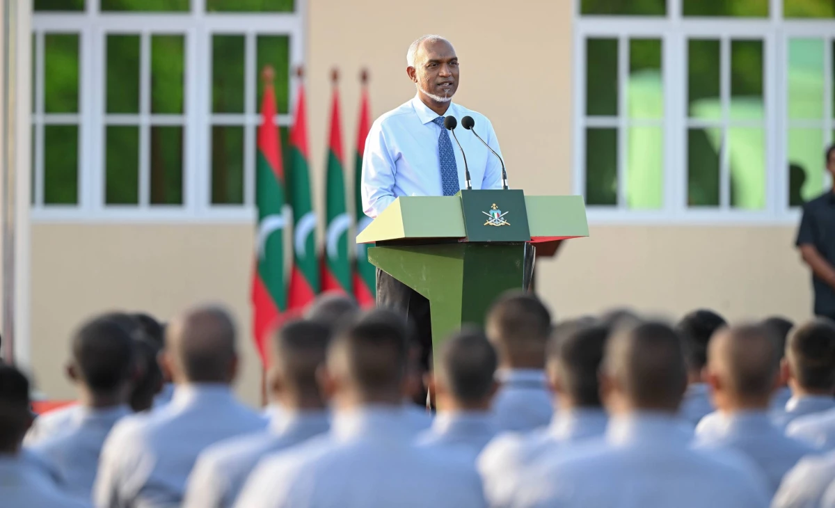 Maldives National Service officially commences