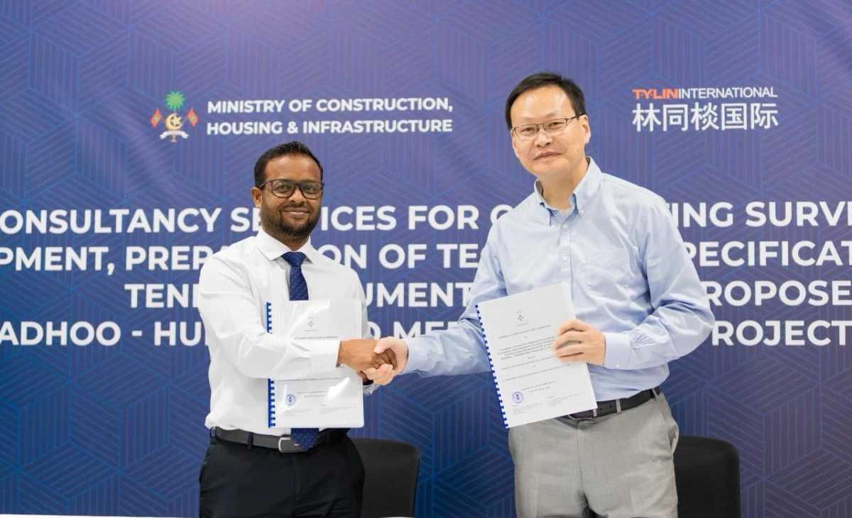 Survey and design contract for Addu Link bridge awarded to Chinese firm