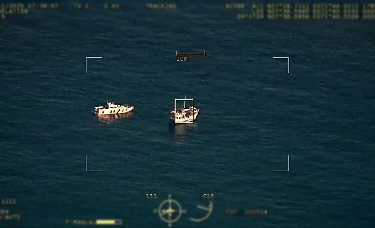 MNDF Drone Surveillance Leads to Interception of Foreign Vessel in Maldivian Waters