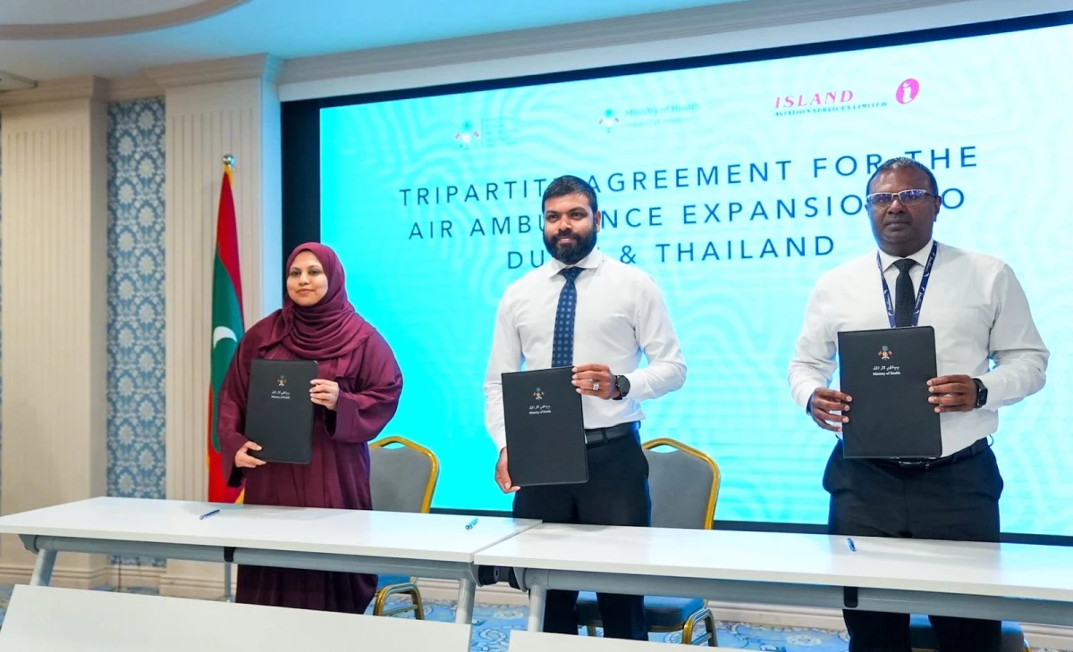 Maldives expands Air Ambulance Service to Thailand and UAE