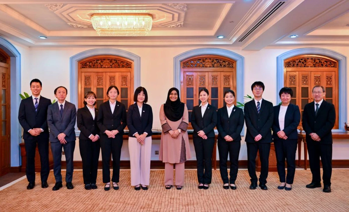Maldives–Japan Friendship Strengthened as First Lady Welcomes JICA Volunteers