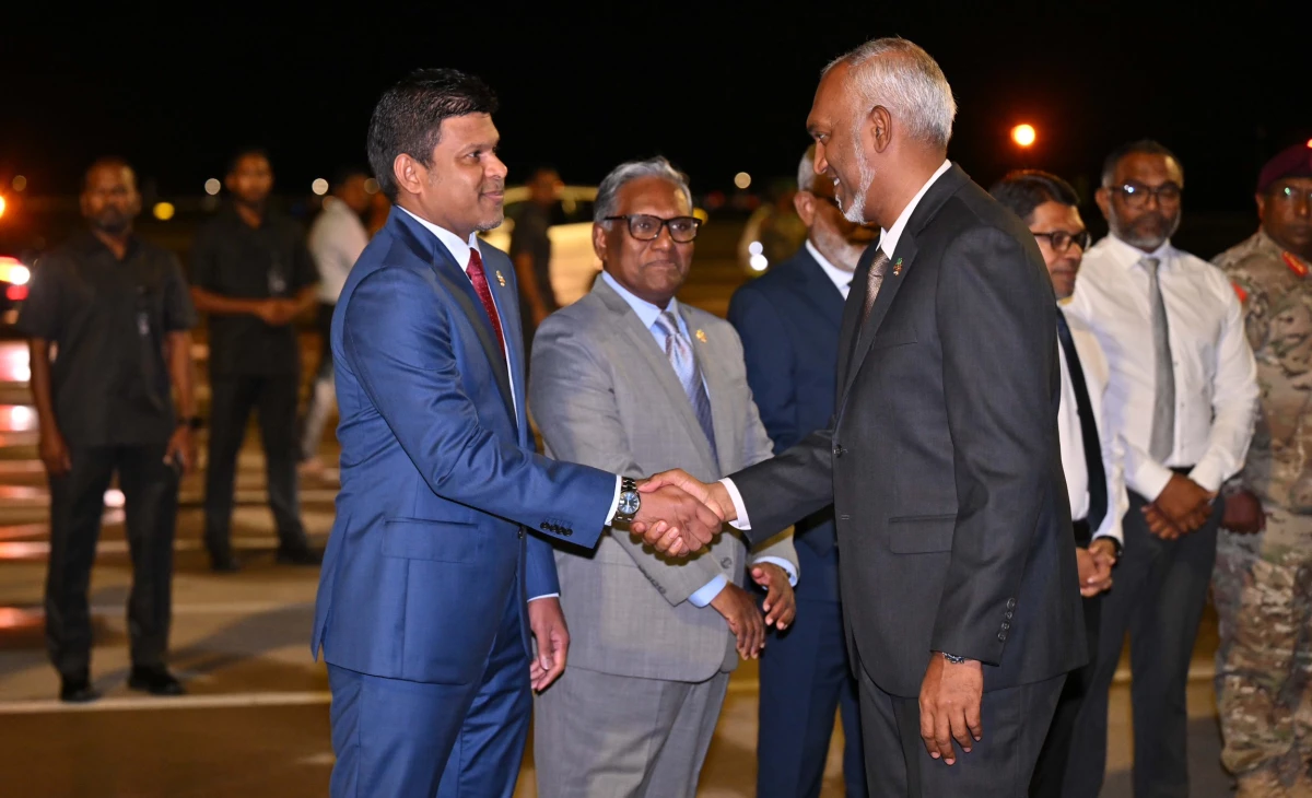 Maldives President departs for UK to attend High-Level Climate Finance Briefing hosted by King Charles III