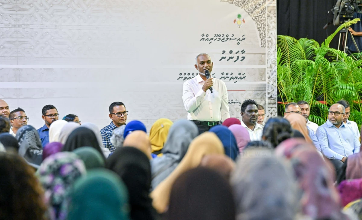 Maldives President prioritises issues highlighted by citizens in ongoing community dialogues