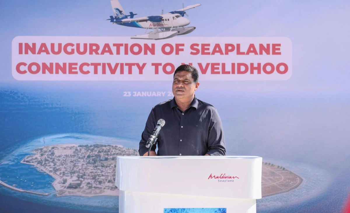 Seaplane expansion will boost tourism and connectivity: Minister Ameen