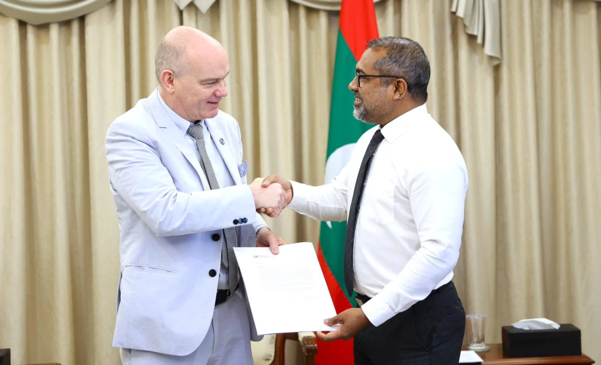 Maldives reaffirms security cooperation with UNODC