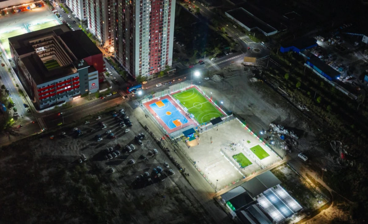 New multi-sports complex opens in Hulhumalé Phase II