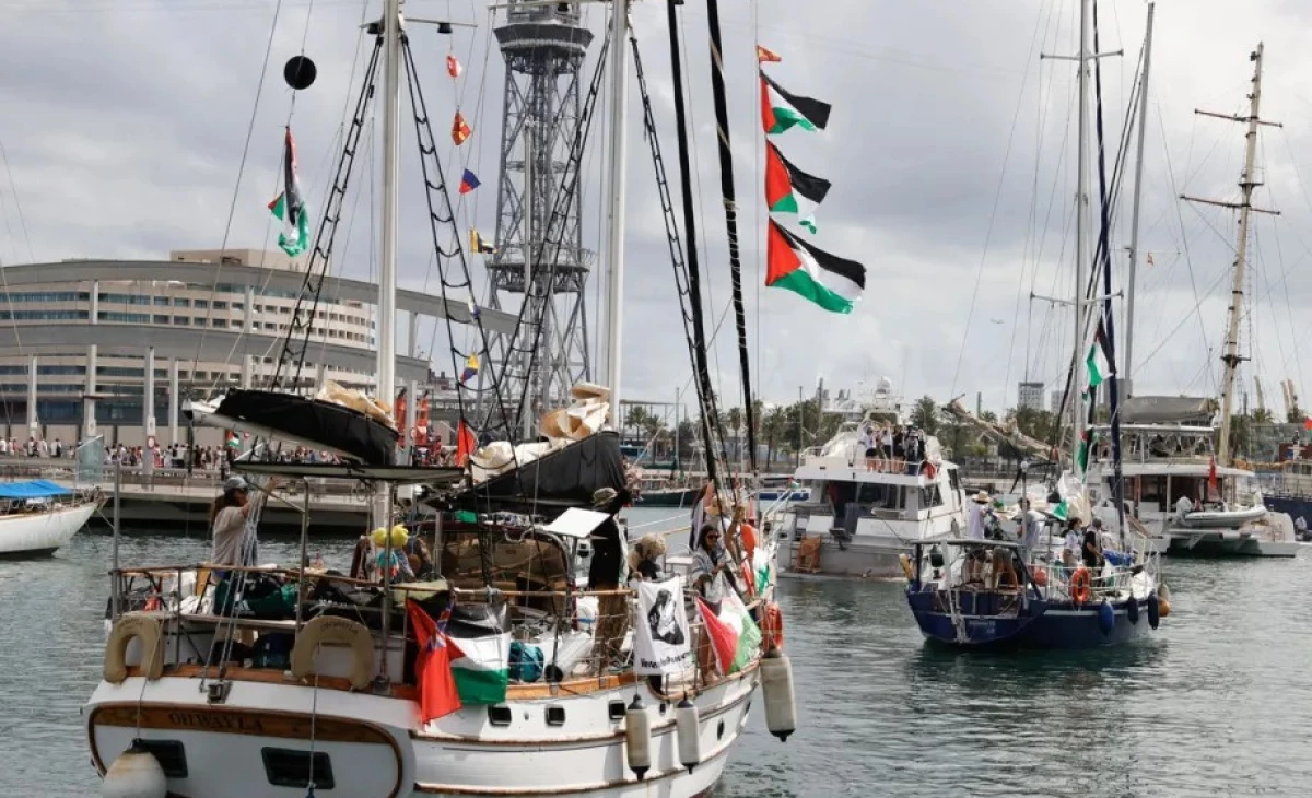 Global Sumud flotilla set for historic Barcelona launch to challenge Gaza blockade