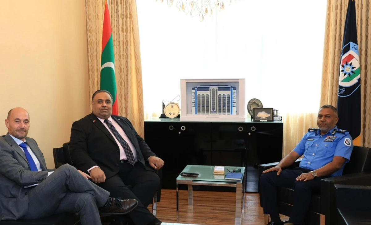 Maldives-UK reaffirm partnership in law enforcement development