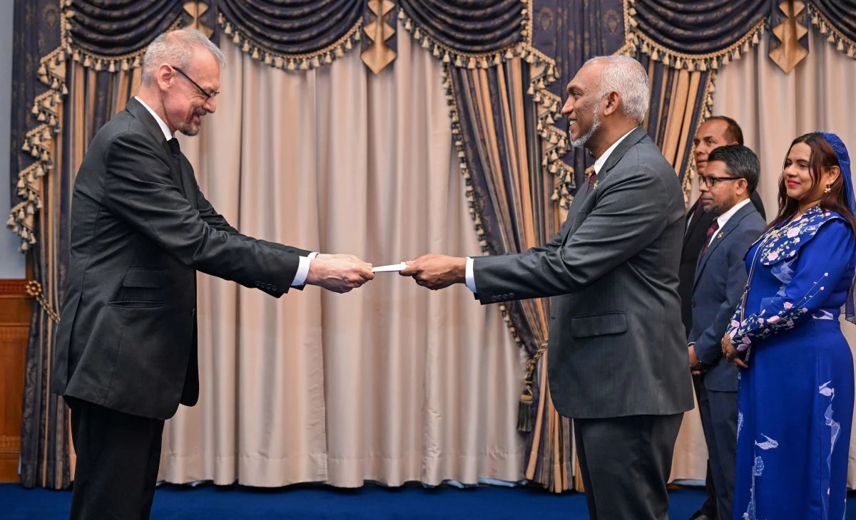 President Dr Muizzu receives new French Ambassador