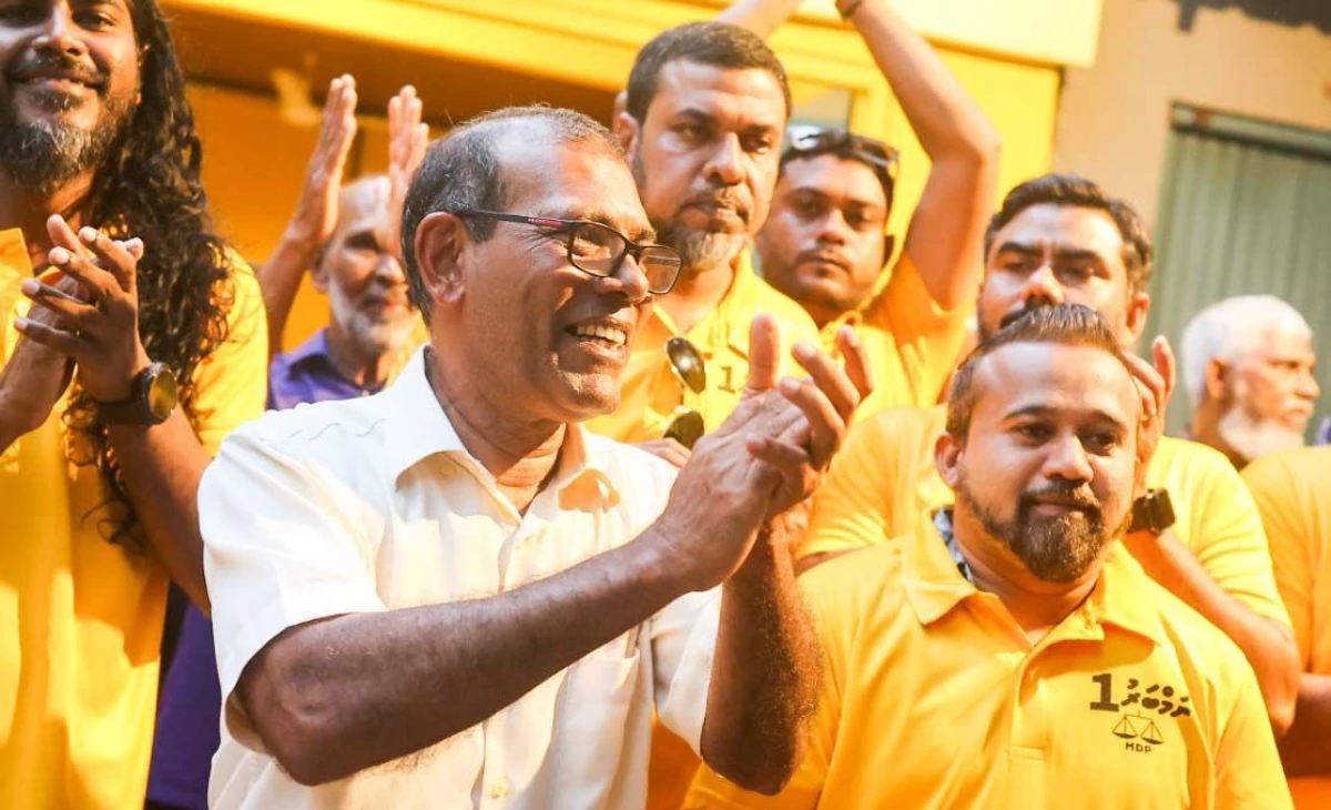Nasheed wins MDP Chairperson election by landslide