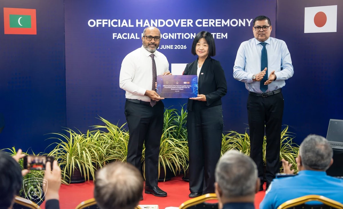 Japan donates facial recognition system to Maldives