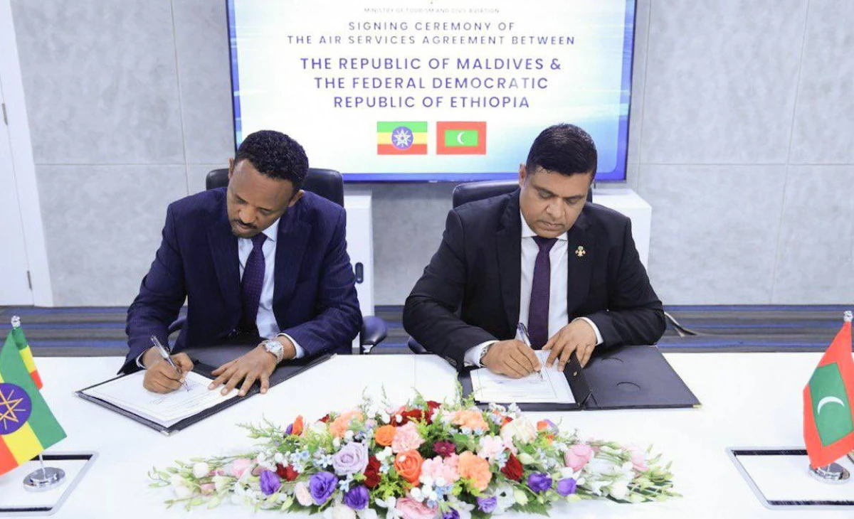 Maldives signs aviation pact with Ethiopia to enable direct flights