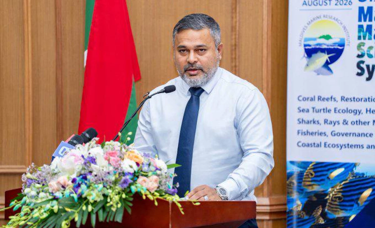Marine research key to protecting Maldives' ocean resources: Minister Shiyam