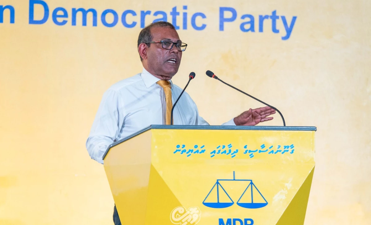 Former President Nasheed warns forex rule could push resorts toward bankruptcy
