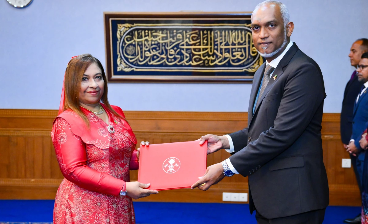 President appoints Jameela Ali Khalid as Maldives High Commissioner to UK