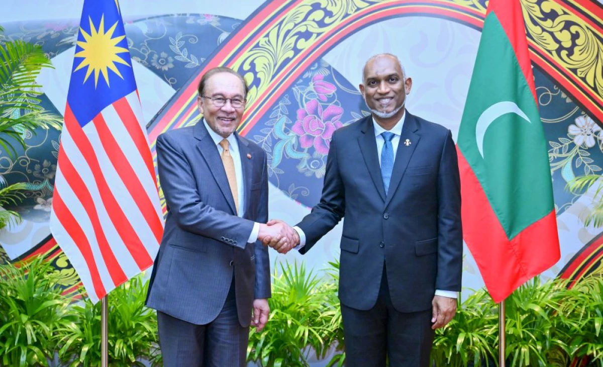 Malaysian Prime Minister Anwar Ibrahim concludes state visit to Maldives