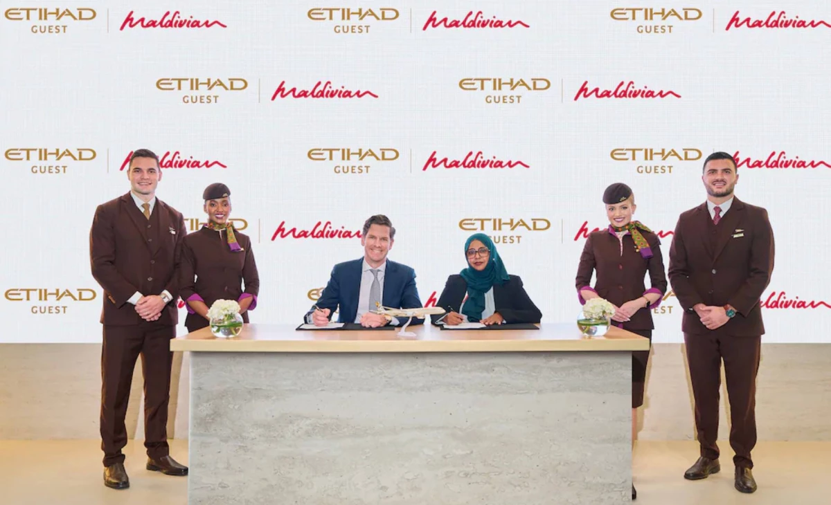 Maldivian and Etihad signs new loyalty partnership