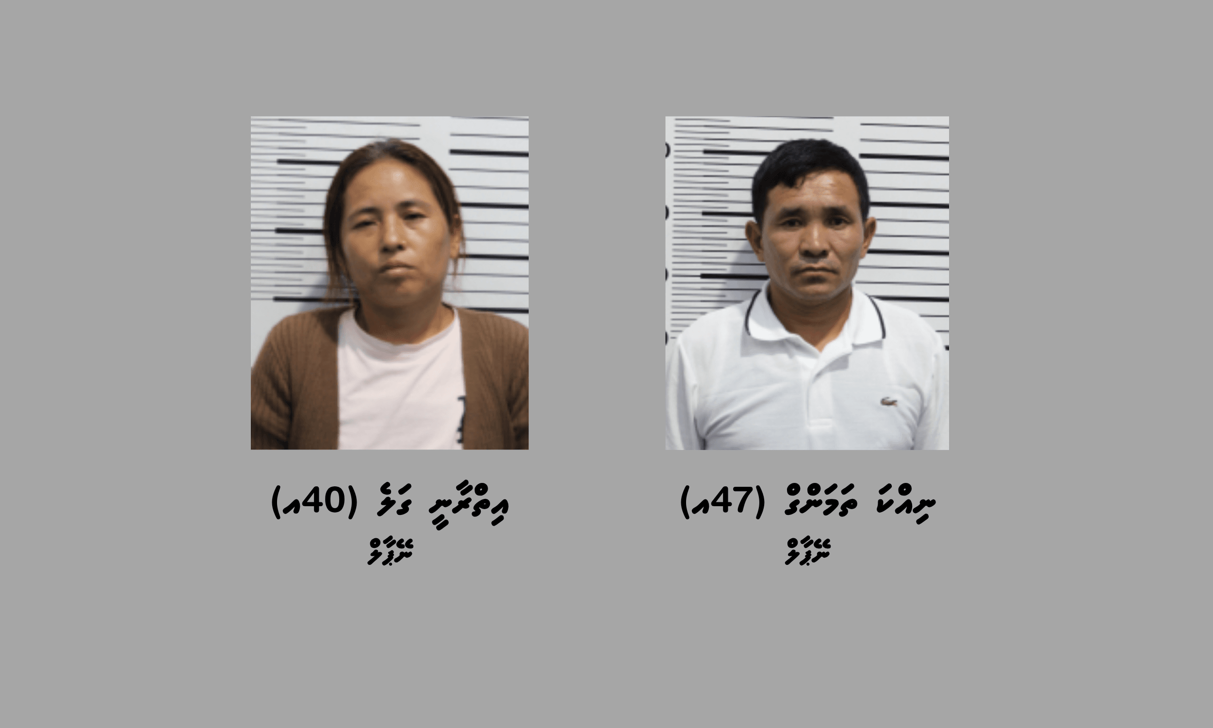 ނޭޕާލުގެ ދެ މީހަކު ދިރުވާލައިގެން 1.5 ކިލޯގެ މަސްތުވާތަކެތި އެތެރެކޮށްފި