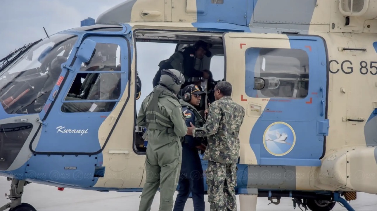 ހެލިކޮޕްޓަރުގެ ޚިދުމަތް ފެށުމުގެ މަރުހަލާއަށް ދެ ހަފުތާ ތެރޭ ދެވޭނެ: މިނިސްޓަރު އަމީން